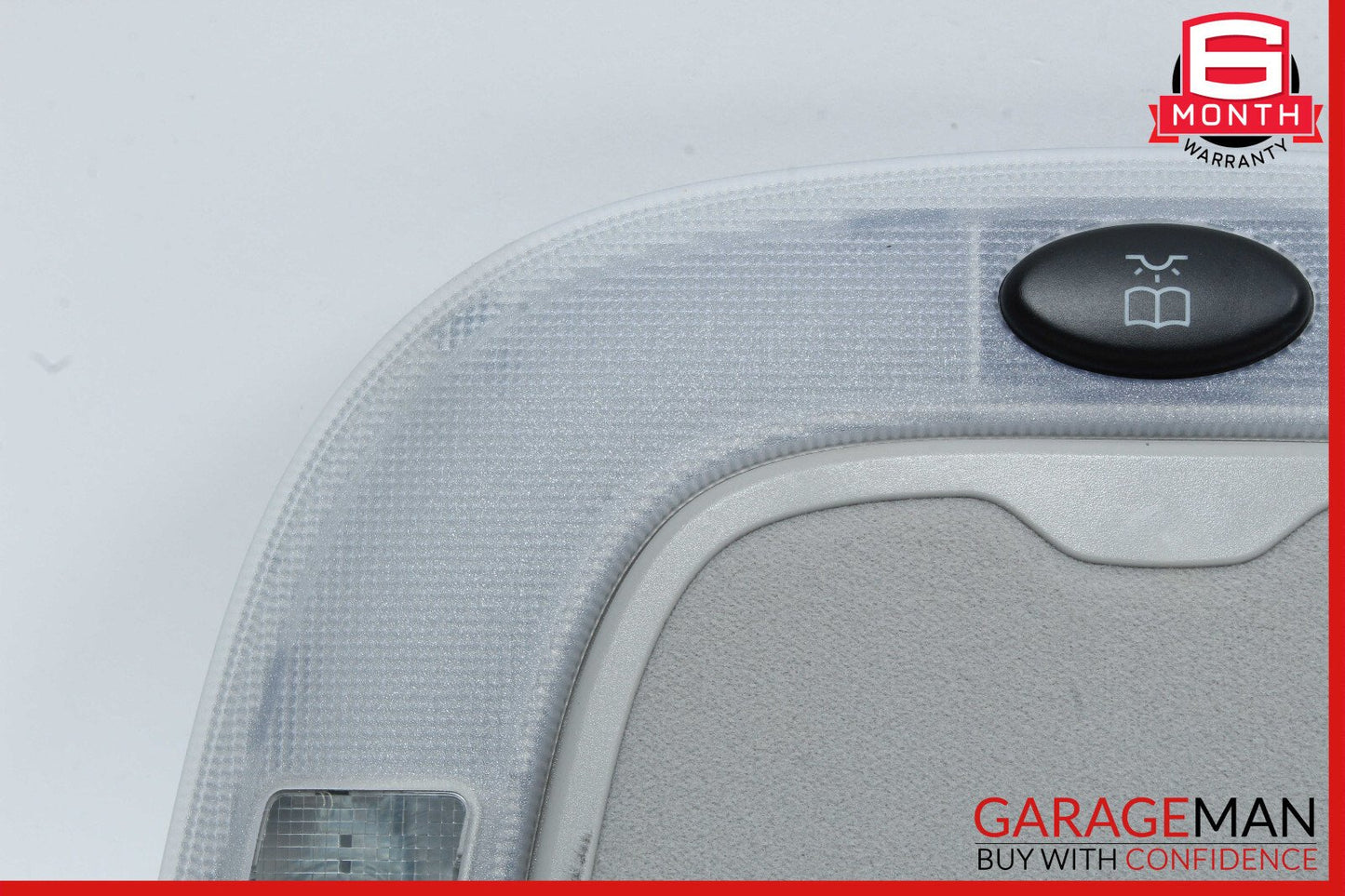 00-06 Mercedes W220 S500 Left Rear Dome Light Mirror Gray OEM