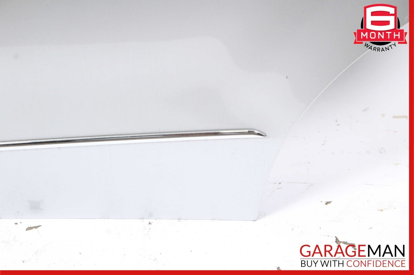 10-16 Mercedes W212 E400 E350 Sedan Rear Left Driver Side Door Shell Silver OEM