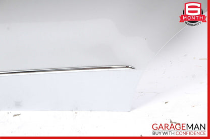 10-16 Mercedes W212 E400 E350 Sedan Rear Left Driver Side Door Shell Silver OEM
