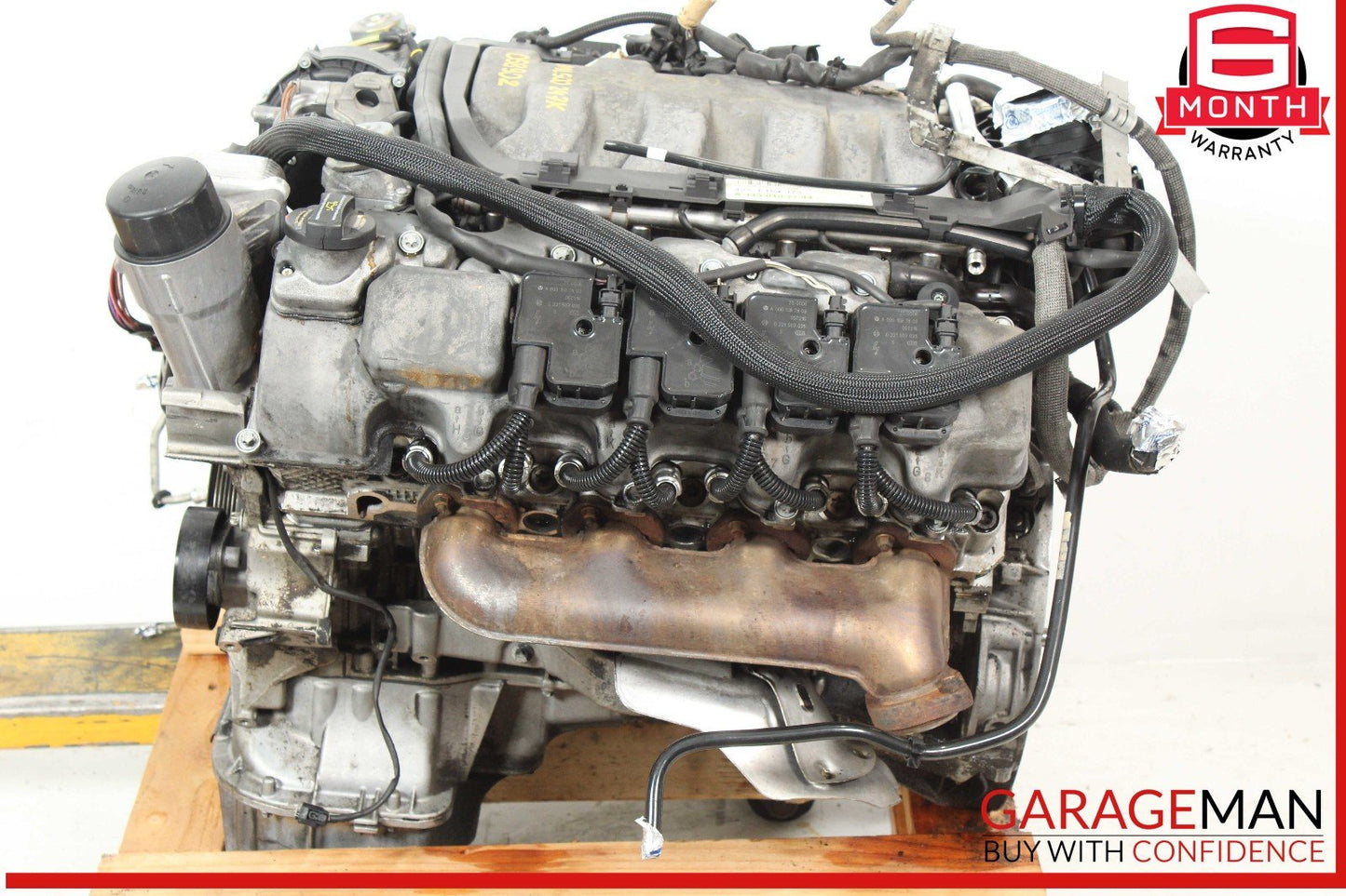 06-08 Mercedes W164 ML500 5.0L Complete Engine Motor Block Assembly OEM 247k