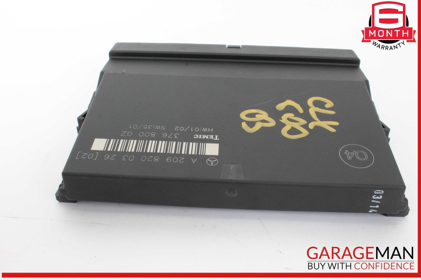 03-09 Mercedes W209 CLK500 CLK55 AMG CLK320 Rear Control Module OEM