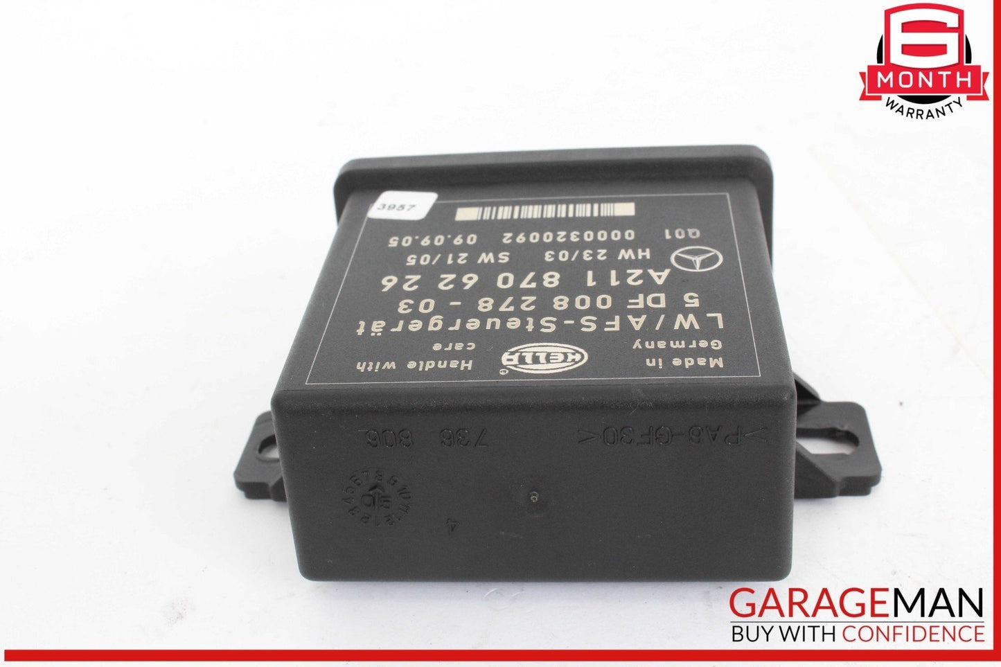 05-12 Mercedes W164 ML500 CLK350 E350 Headlight Control Module 2118706226 OEM