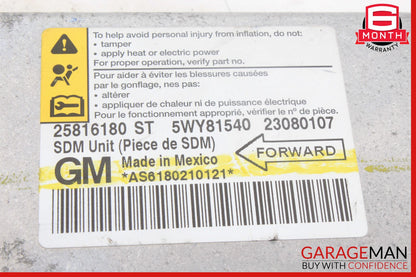 09-11 Cadillac STS Airbag Air Bag Sensor SRS Control Module OEM