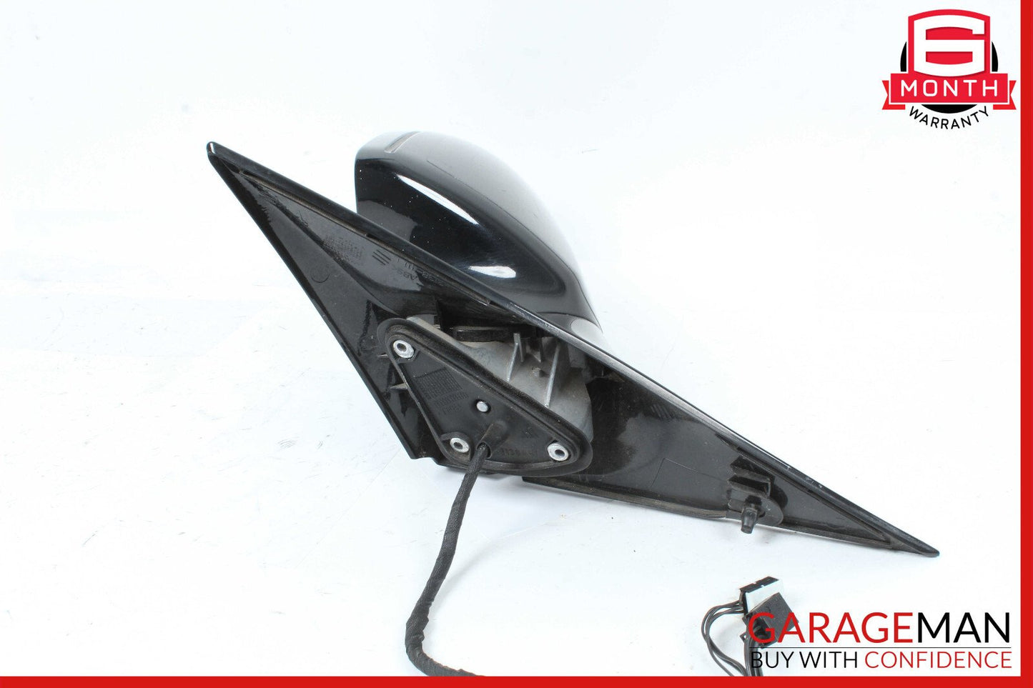 09-11 Mercedes R171 SLK300 Front Left Side Mirror Door Rear View Black OEM
