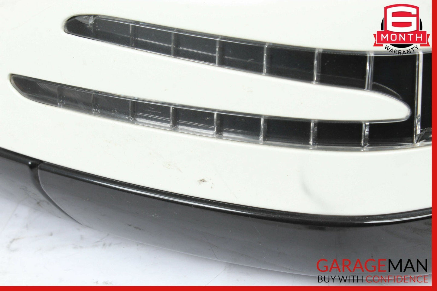11-13 Mercedes W251 R350 Front Left Side Mirror Door Rear View White OEM