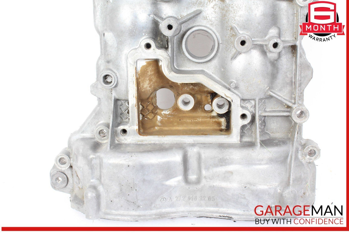 06-13 Mercedes W204 C300 Left Side Engine Motor Cylinder Head Valve Cover OEM