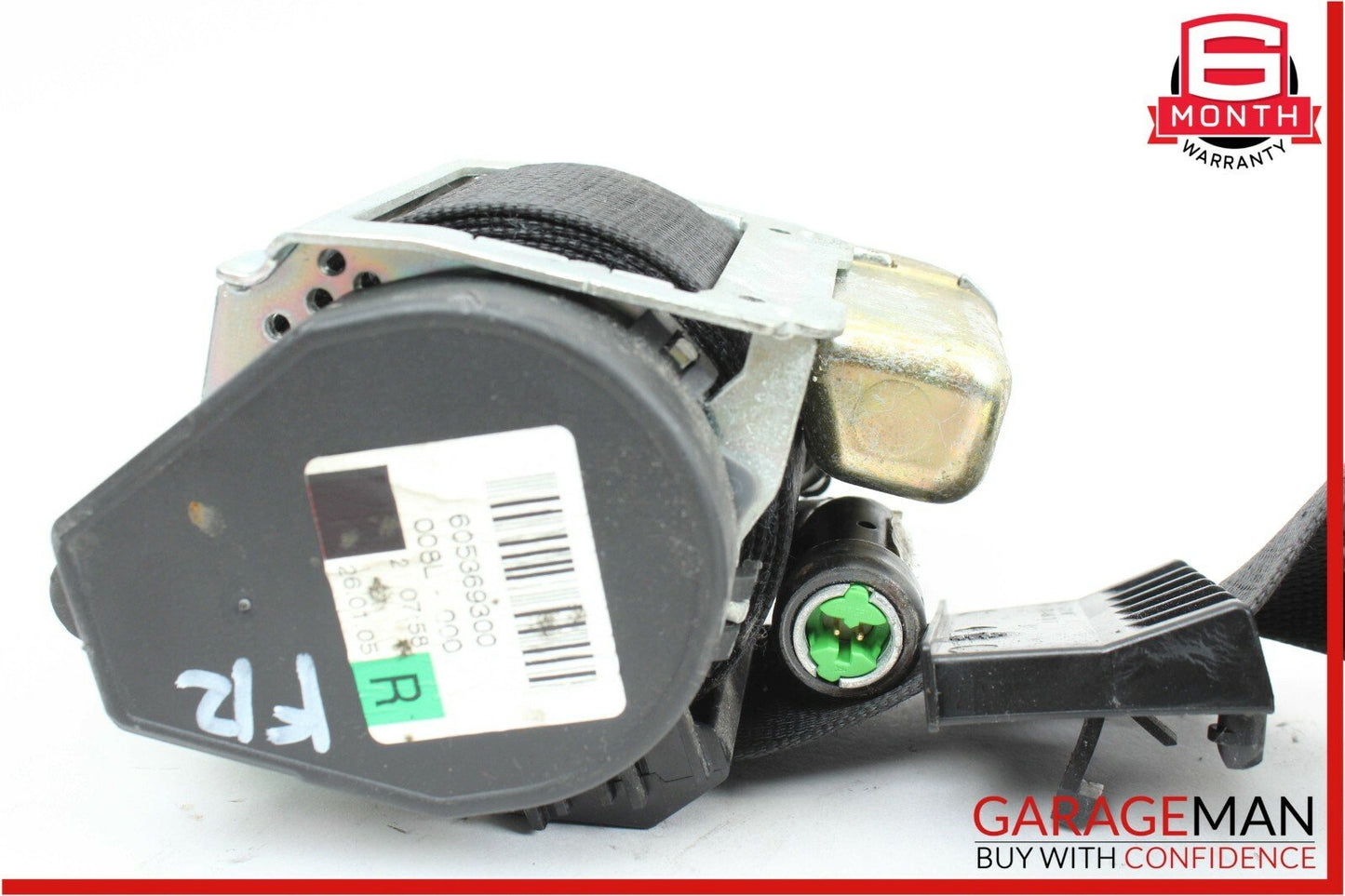 03-06 Mercedes CLS500 E350 Front Right Side Seatbelt Seat Belt Retractor Black