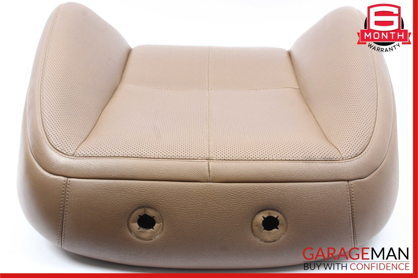 07-09 Mercedes W221 S550 Front Right Side Top Upper Seat Cushion Brown OEM
