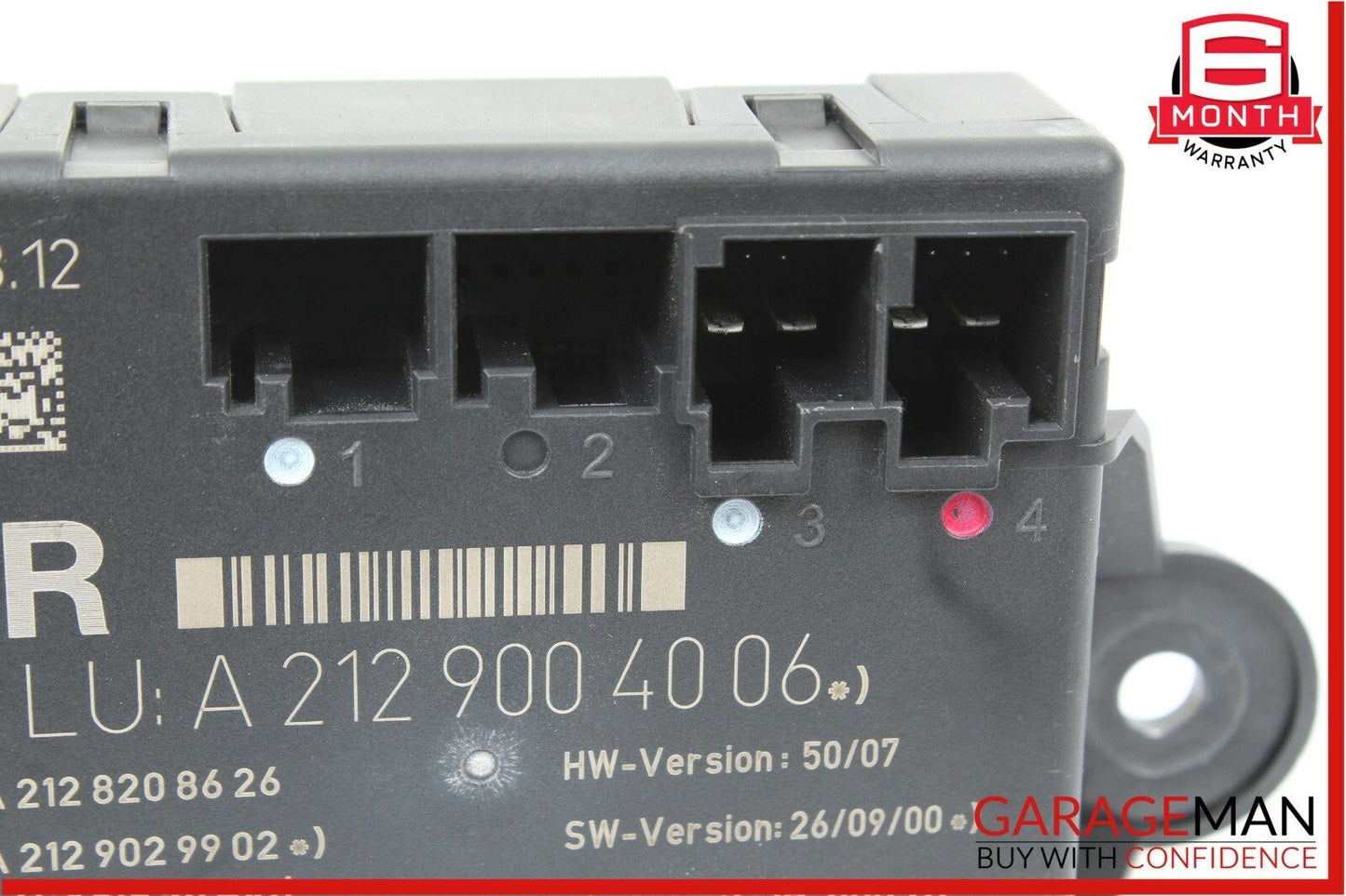 08-14 Mercedes W204 C250 C300 Sedan Rear Right Side Door Controller Module Unit