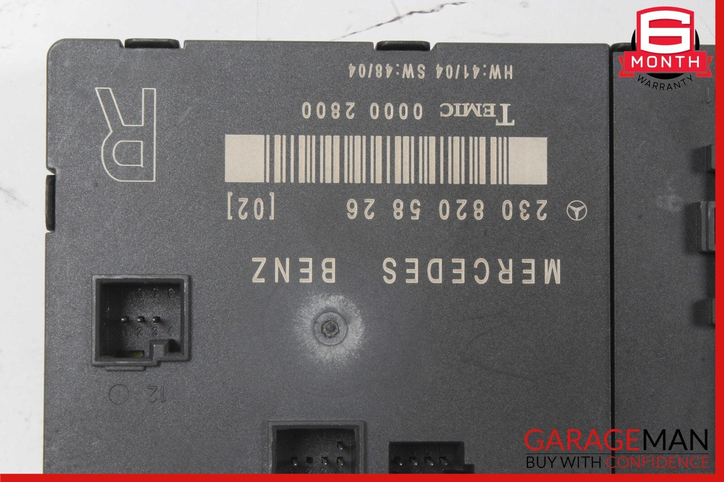 03-12 Mercedes R230 SL500 SL550 SL55 AMG Front Right Door Control Module