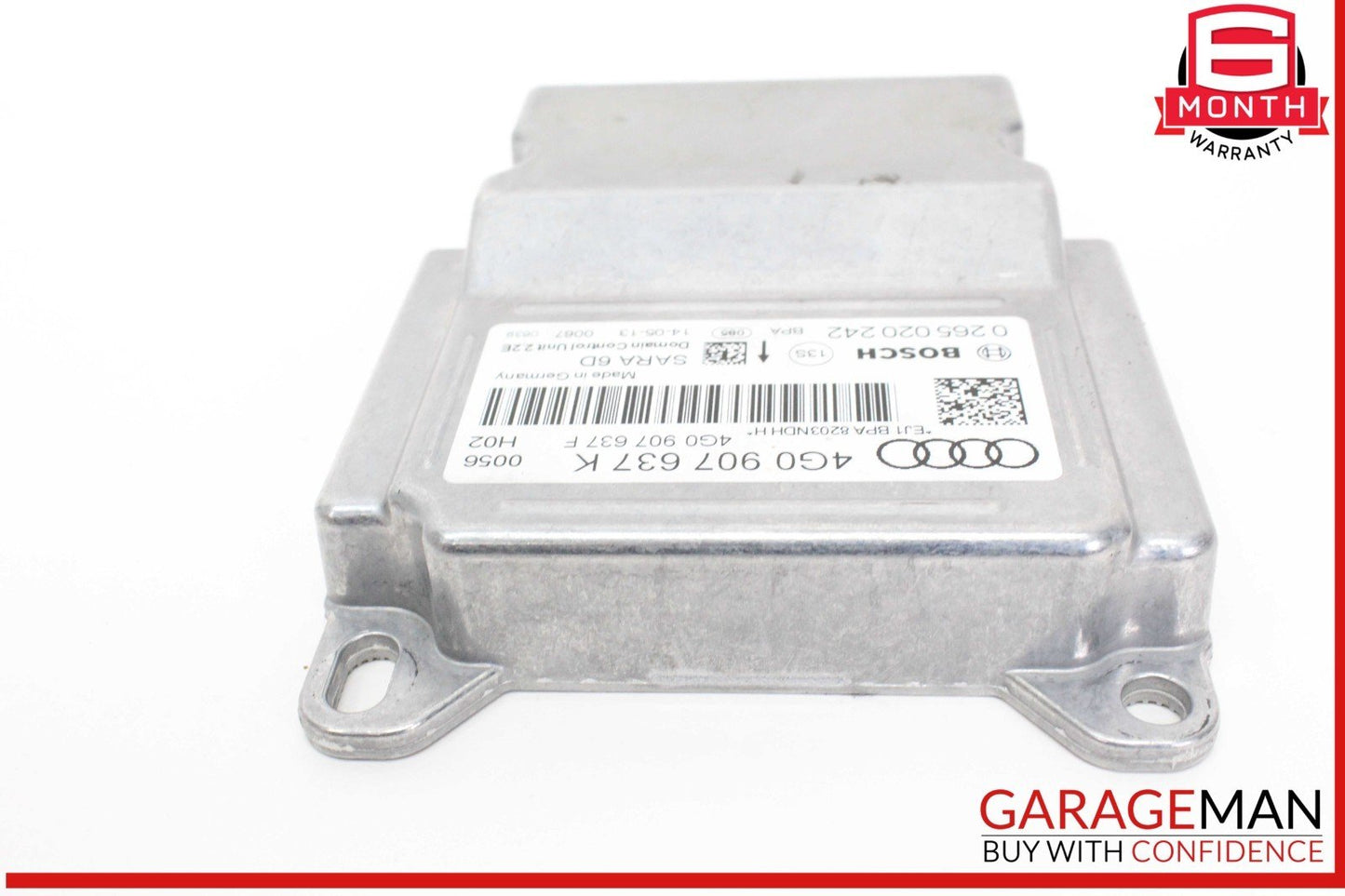 12-18 Audi A6 A7 Yaw Rate Accelerator Stability Speed Control Sensor 4G0907637K