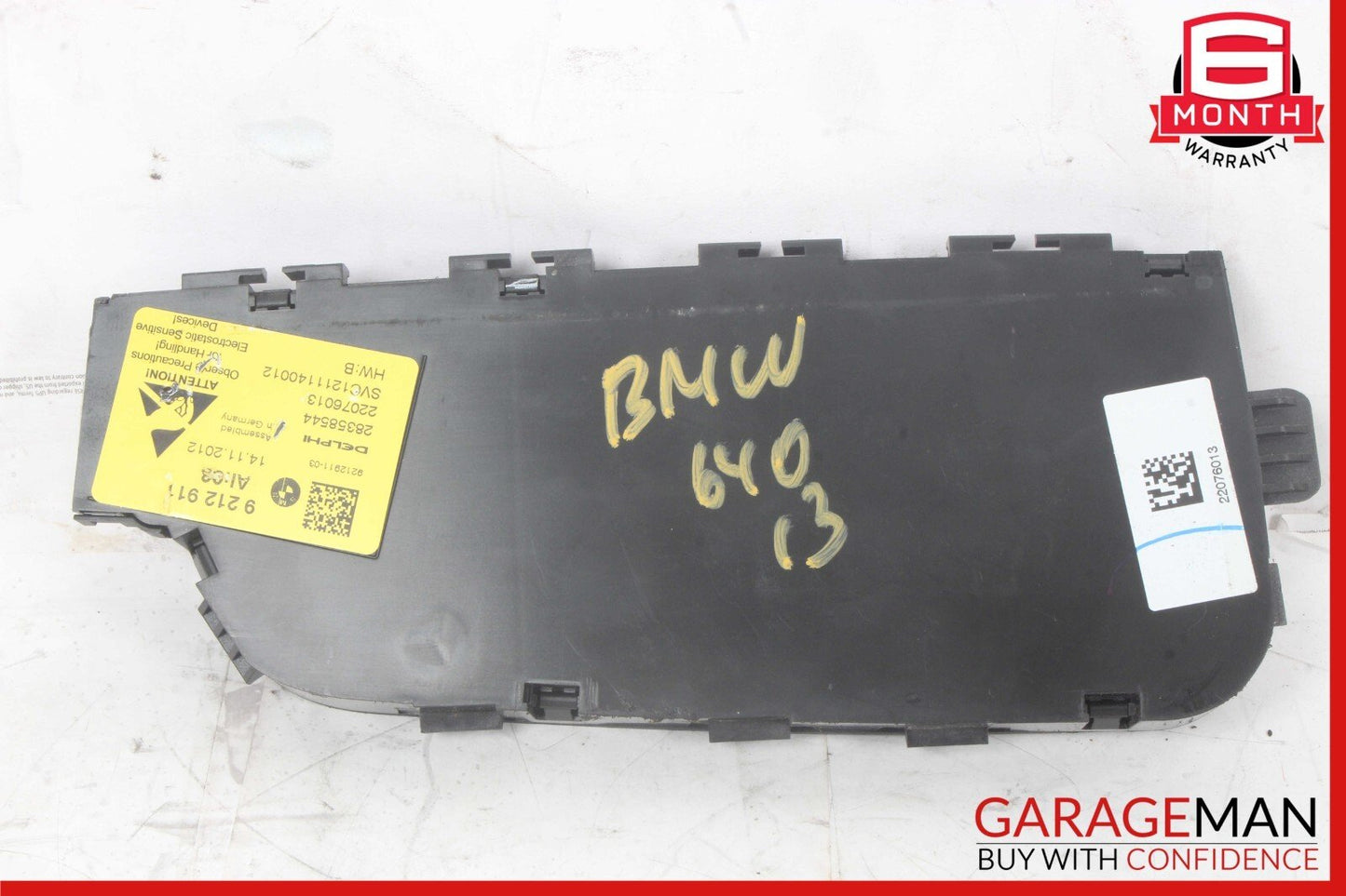 13-18 BMW 650i 640i F06 Front Left Driver Seat Adjustment Control Switch OEM