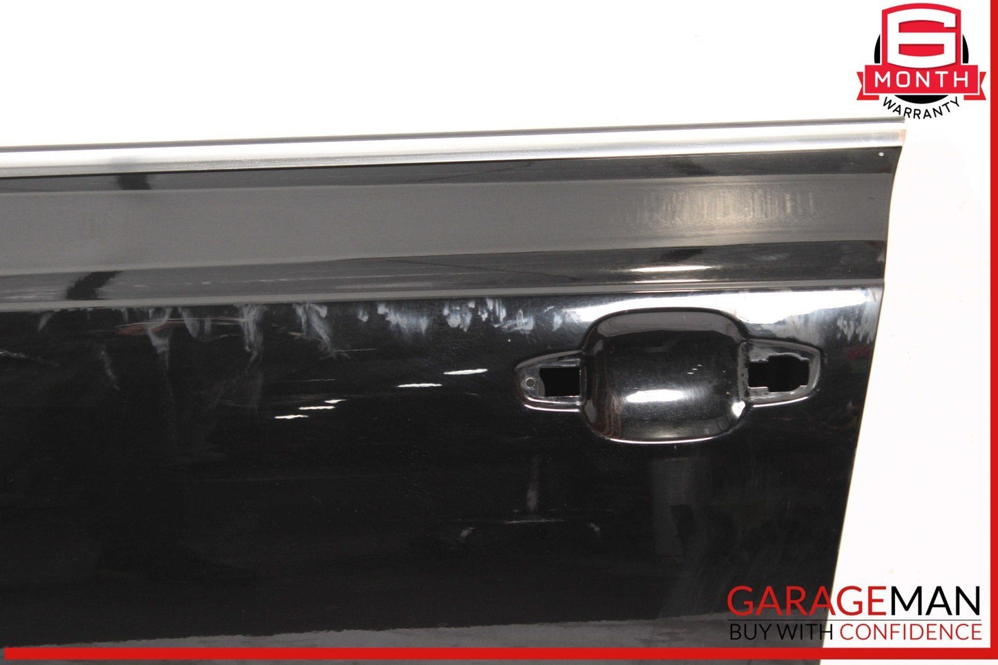 12-18 Audi A7 RS7 S7 Front Left Driver Side Door Shell Panel Black OEM