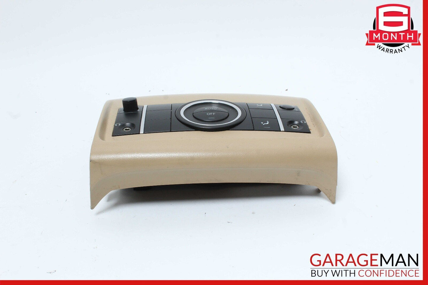 06-09 Mercedes W251 R350 4MATIC Rear Console A/C Heater Switch Control Trim OEM