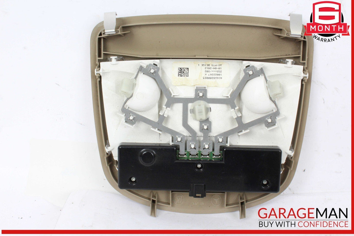12-19 Mercedes X166 GL350 GLE350 Interior Roof Compartment Reading Light Lamp