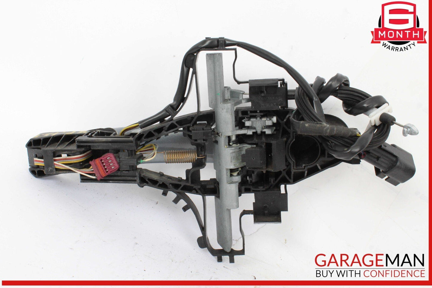 09-15 Jaguar X250 XF Rear Right Exterior Door Handle w/ Cable & Bracket OEM