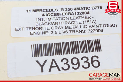 06-13 Mercedes X164 GL450 ML350 Front Left Driver Side Door Control Module OEM