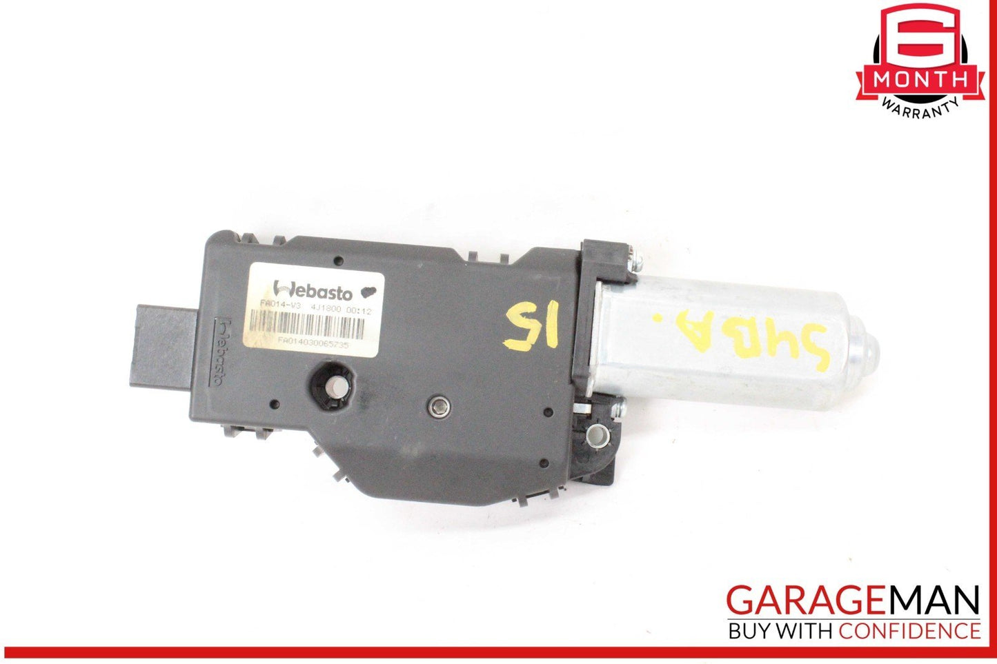 15-21 Subaru WRX Sunroof Sun Roof Moon Roof Moonroof Motor FA014-V3 OEM