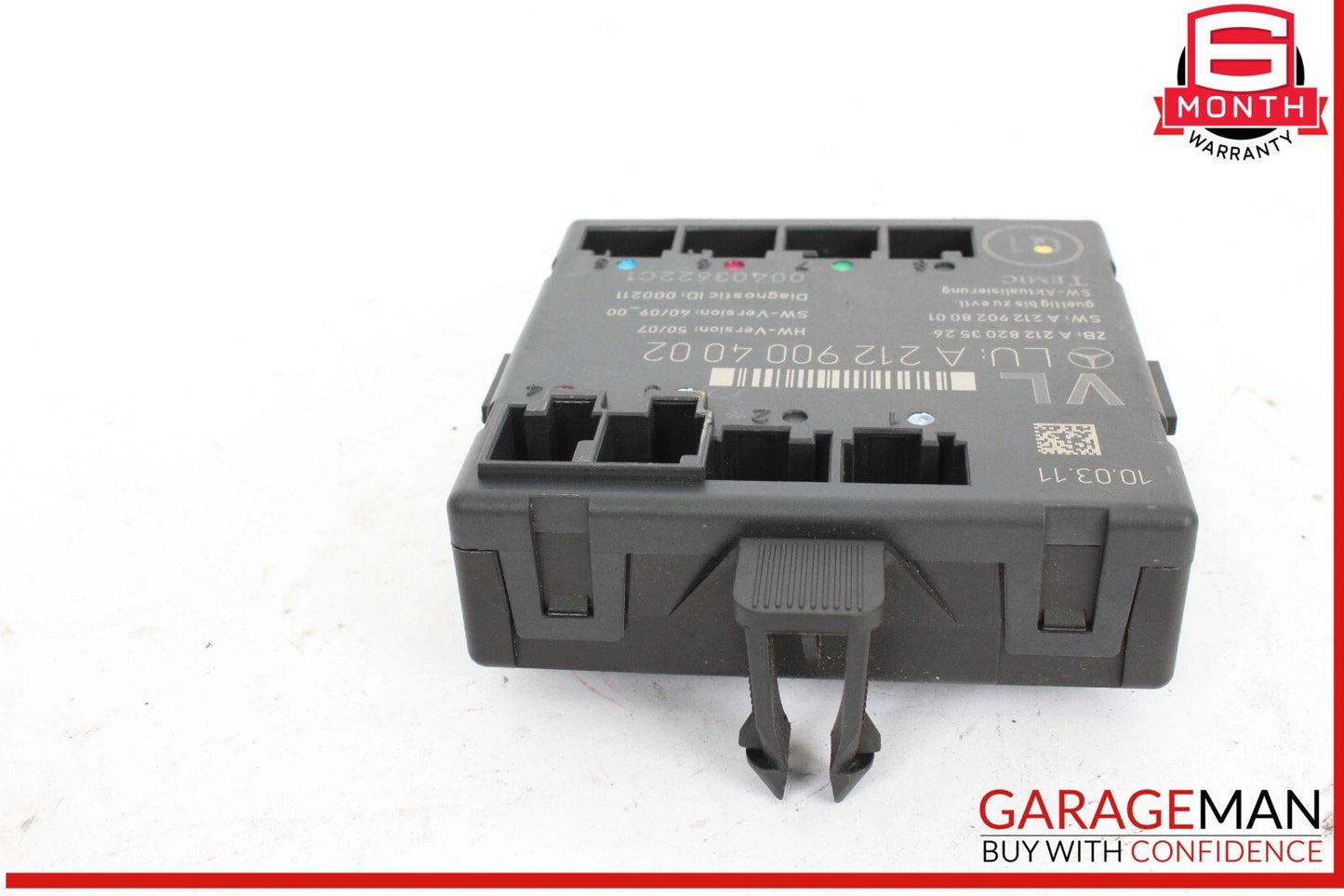 08-14 Mercedes W204 C300 Front Left Driver Side Door Control Module Unit OEM