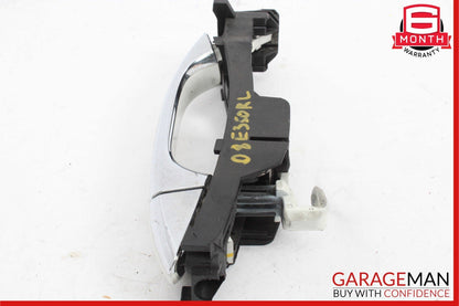 03-09 Mercedes W211 E350 Rear Left Exterior Door Handle Assembly Calcite White