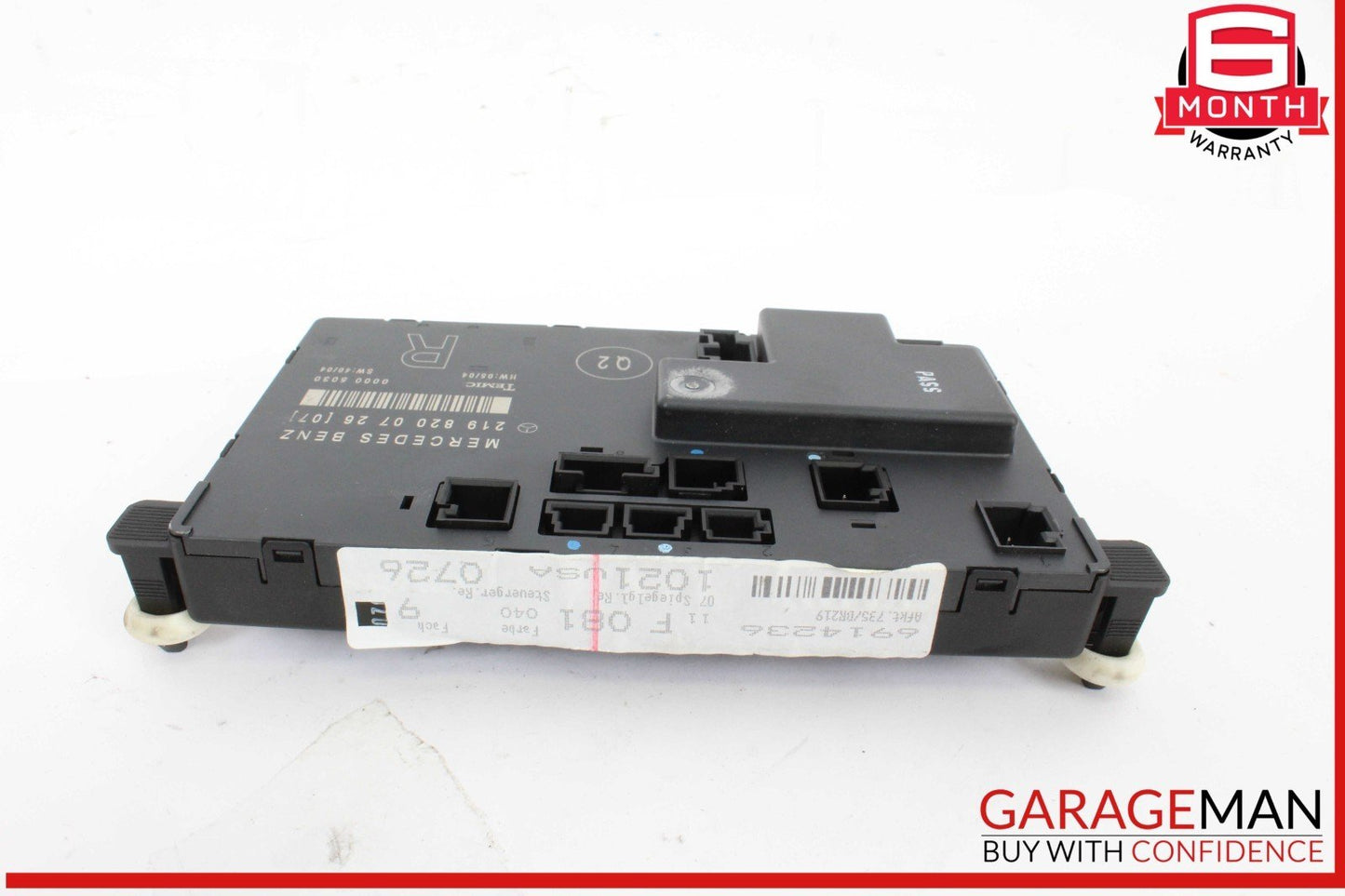 06-11 Mercedes W219 CLS550 CLS500 Front Right Door Control Module 2198200726 OEM