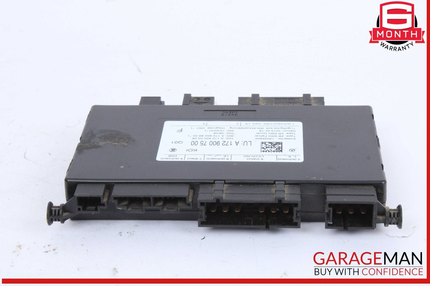 10-18 Mercedes X204 GLK250 Front Left Side Seat Control Module 1729007500 OEM