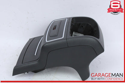 12-18 Audi A6 S6 A7 Rear Climate Control Trim w/ Ashtray Cigarette Lighter OEM