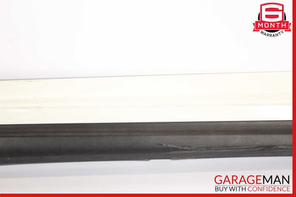 14-17 Maserati Ghibli Right Side Rocker Skirt Molding Trim Panel White OEM
