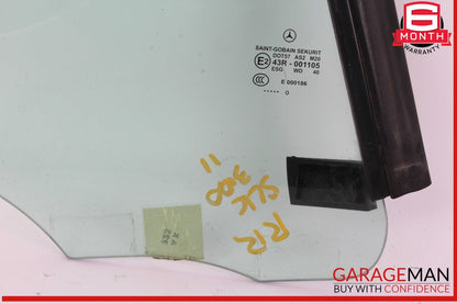 05-11 Mercedes R171 SLK300 SLK280 Rear Right Side Quarter Window Glass OEM