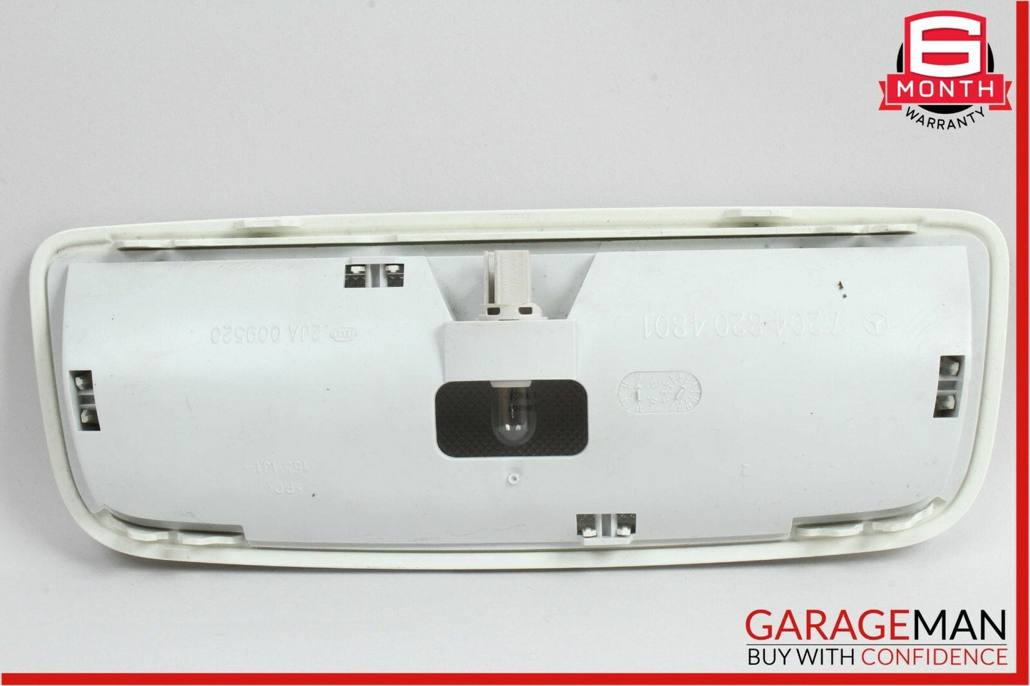 12-15 Mercedes W204 C250 C350 Coupe Rear Overhead Dome Light Lamp Gray OEM