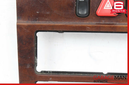98-02 Mercedes W210 E300 Front Center Console Dash Hazard Switch Trim OEM