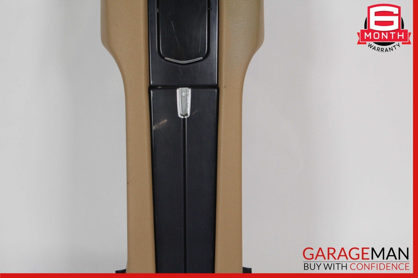 10-16 Porsche Panamera 970 Rear Center Middle Console Storage Trim Panel Beige