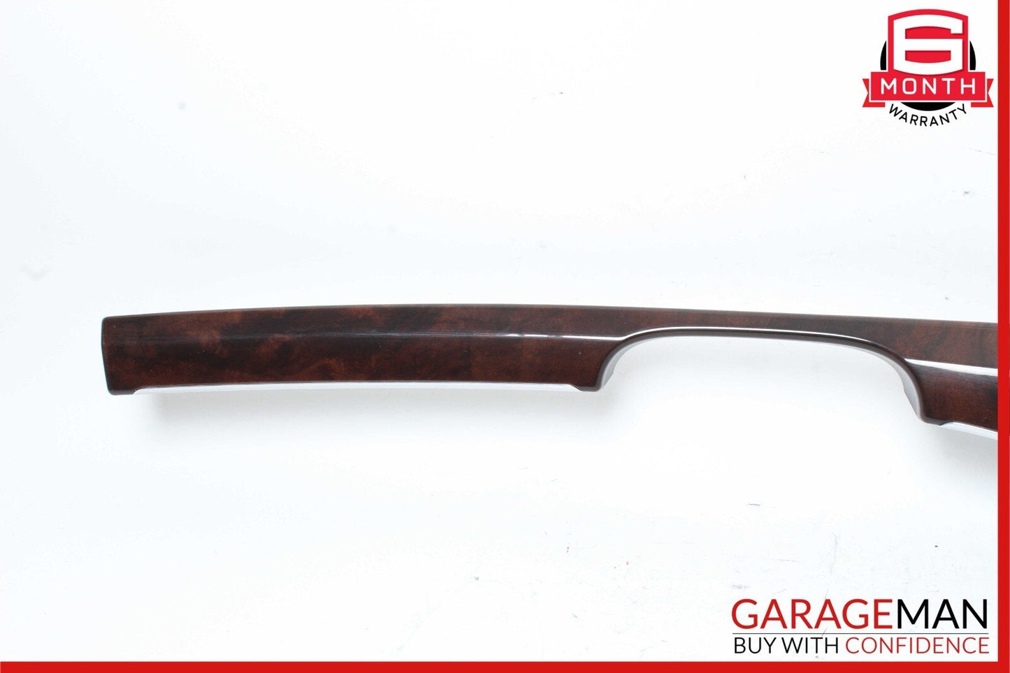 10-13 Mercedes W221 S550 S400 Center Dashboard Dash Trim Molding Brown Wood OEM
