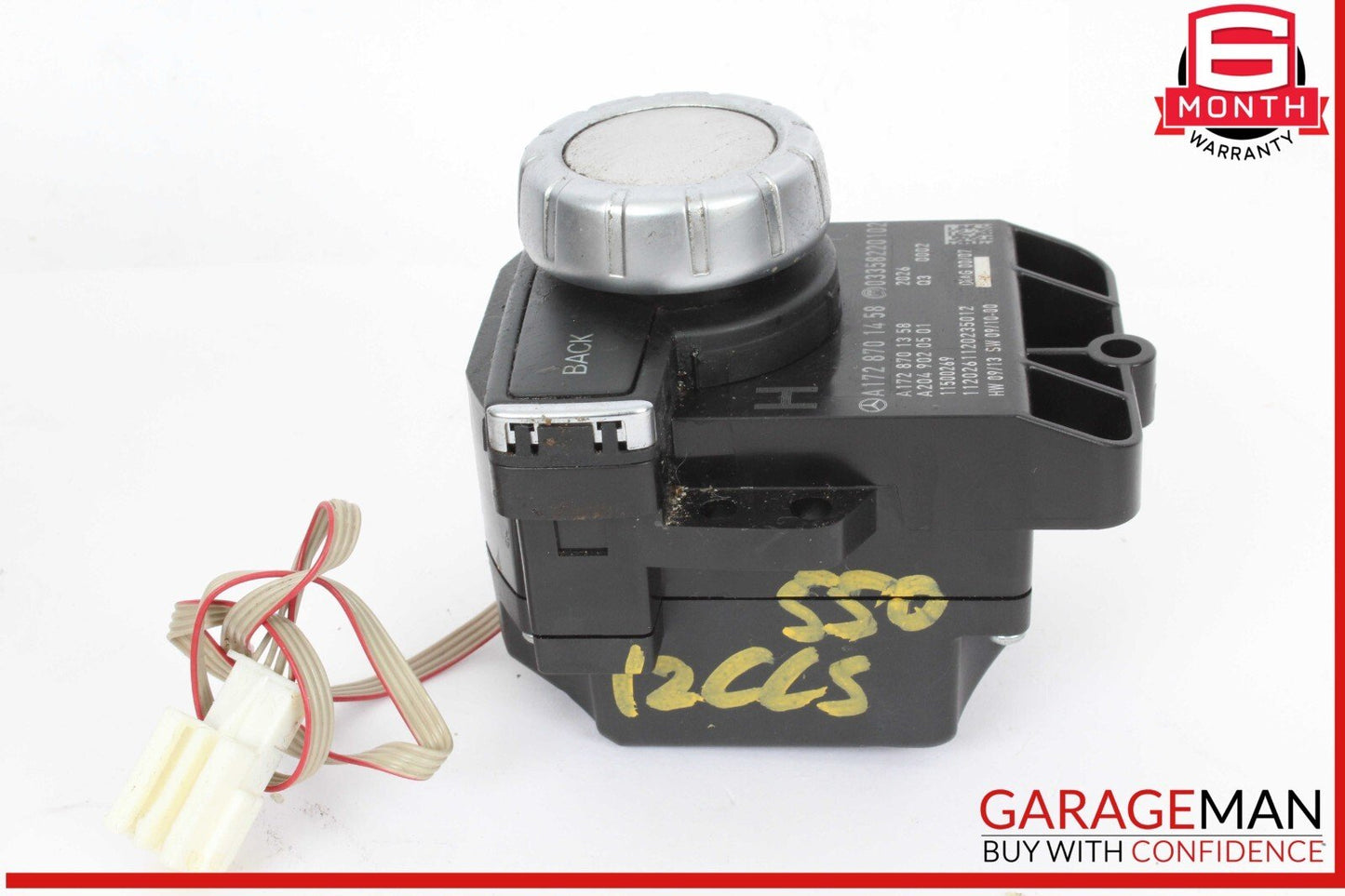 12-16 Mercedes W218 CLS550 Console Head Unit Controller Knob Multi Switch OEM