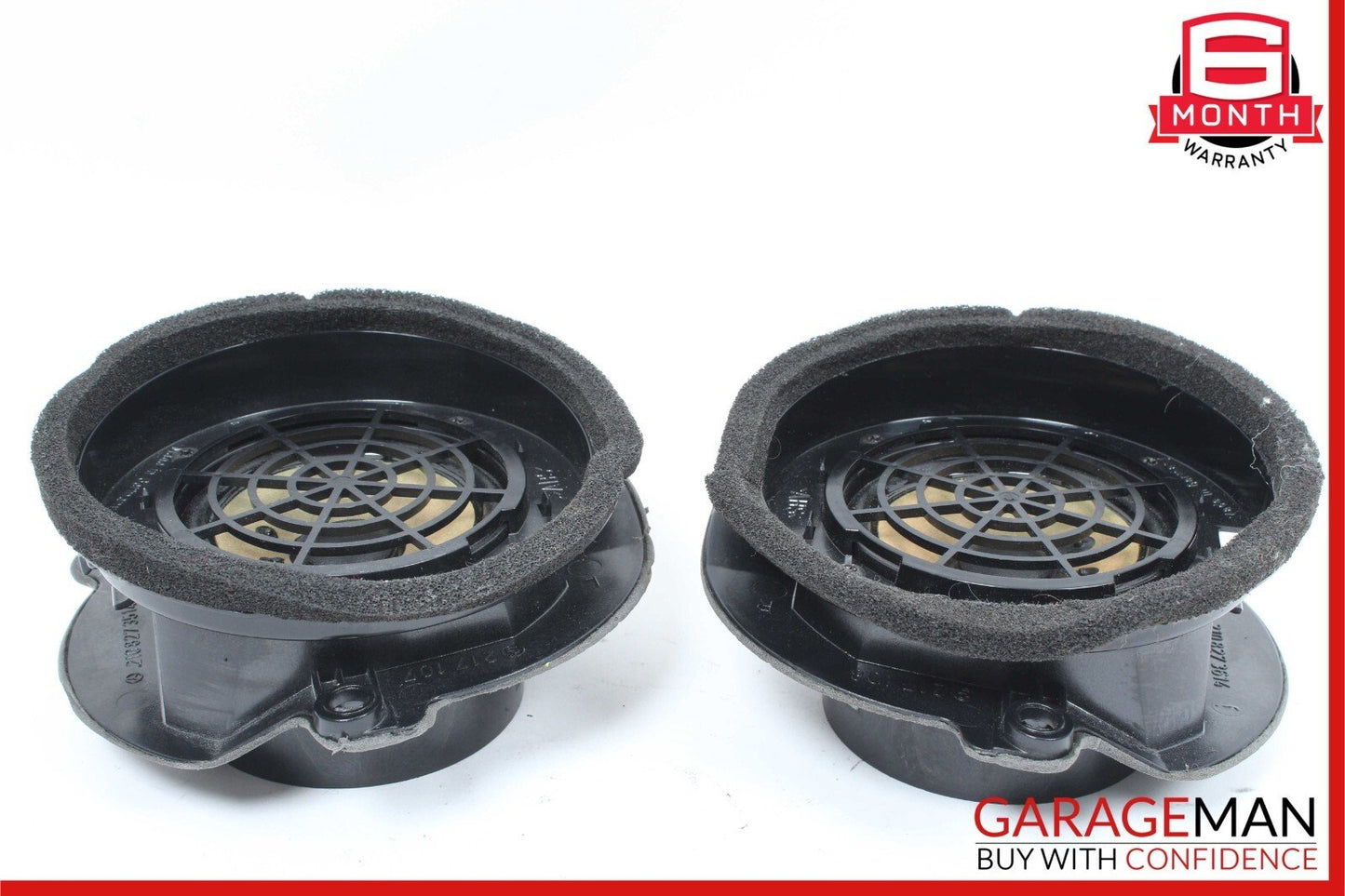 00-03 Mercedes W210 E320 E430 E55 AMG Rear Right & Left Door Audio Speakers Set