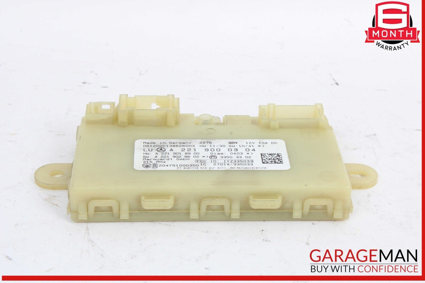 10-14 Mercedes W221 S550 S400 CL550 Keyless Go Entry Control Module Unit OEM