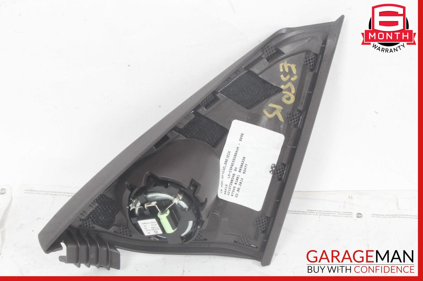 10-16 Mercedes W212 E350 E550 E63 AMG Front Left Side Door Tweeter Speaker Cover