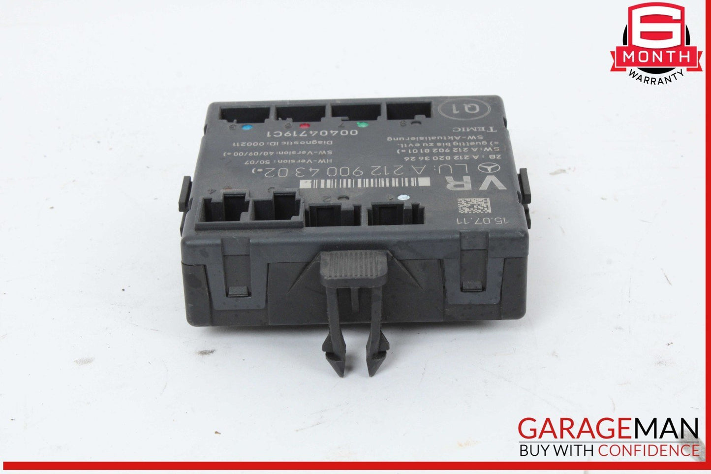 08-18 Mercedes W212 E350 E400 C250 Front Right Side Door Control Module Unit OEM
