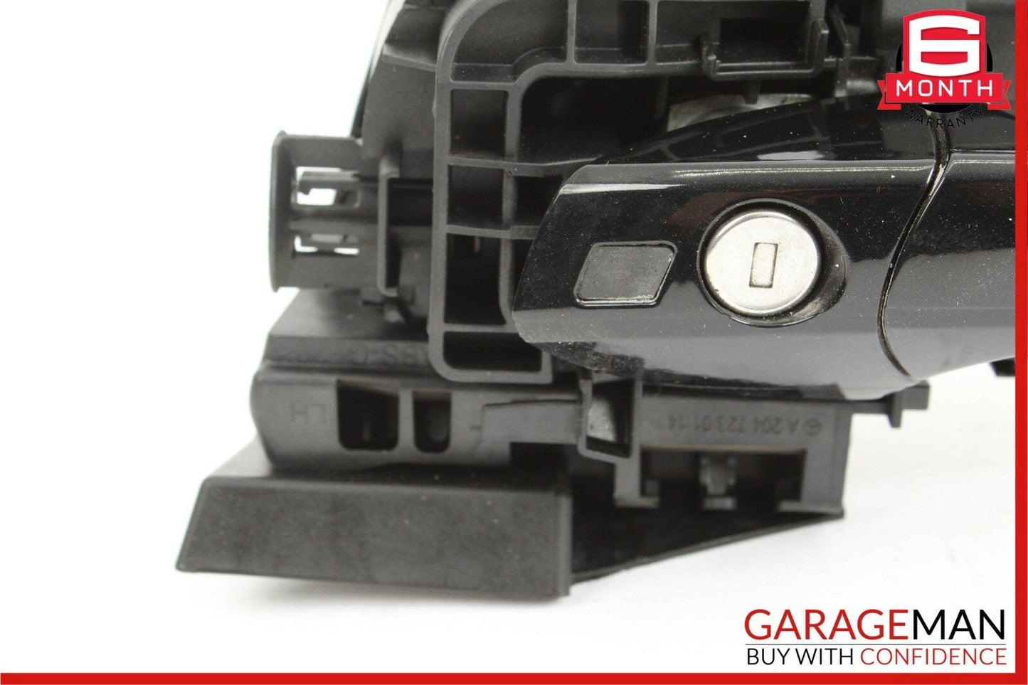 08-14 Mercedes W204 C250 Front Left Side Exterior Door Handle Assembly Black OEM