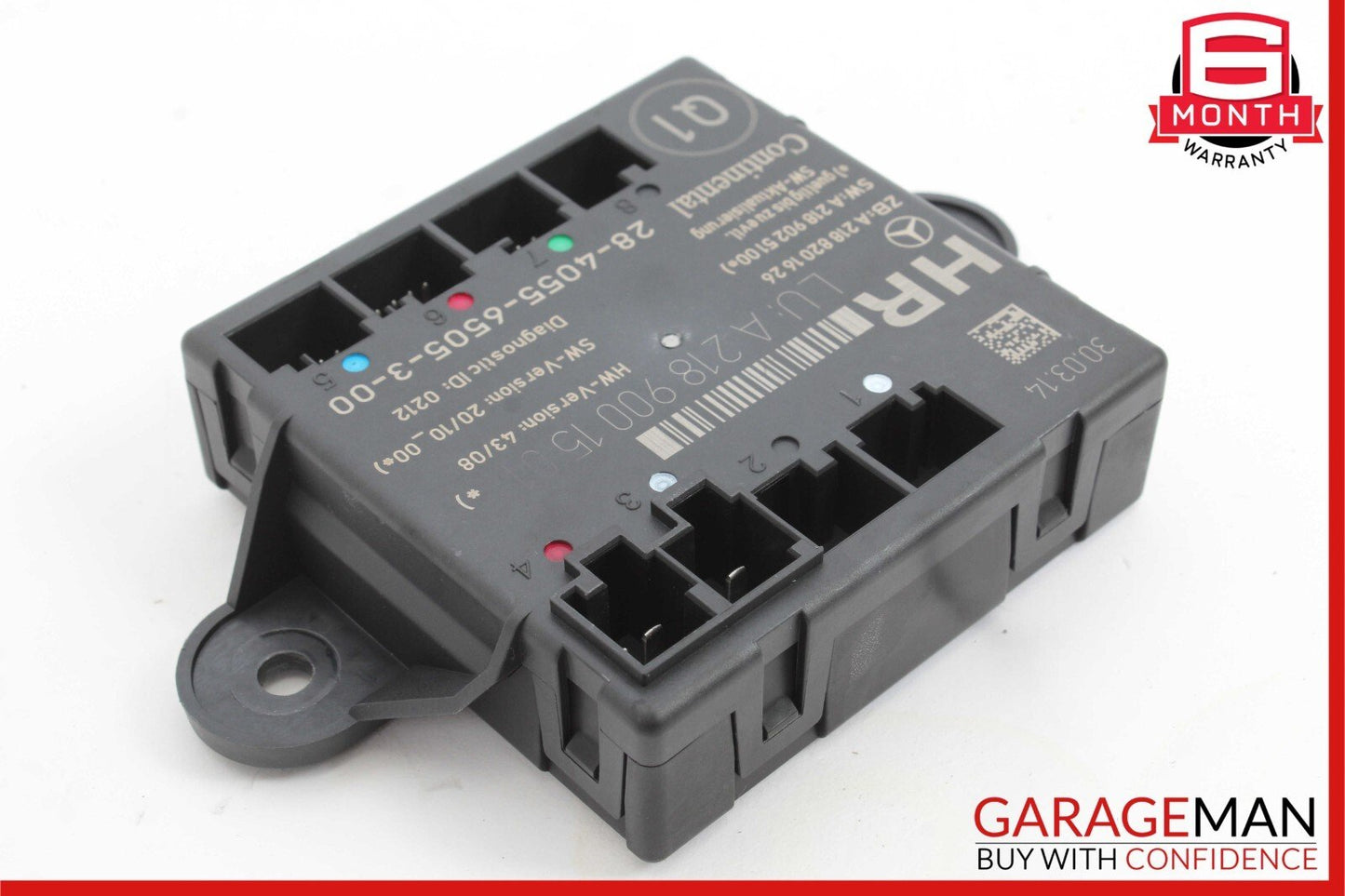 08-18 Mercedes W204 C250 C300 CLS550 Rear Right Side Door Control Module Unit