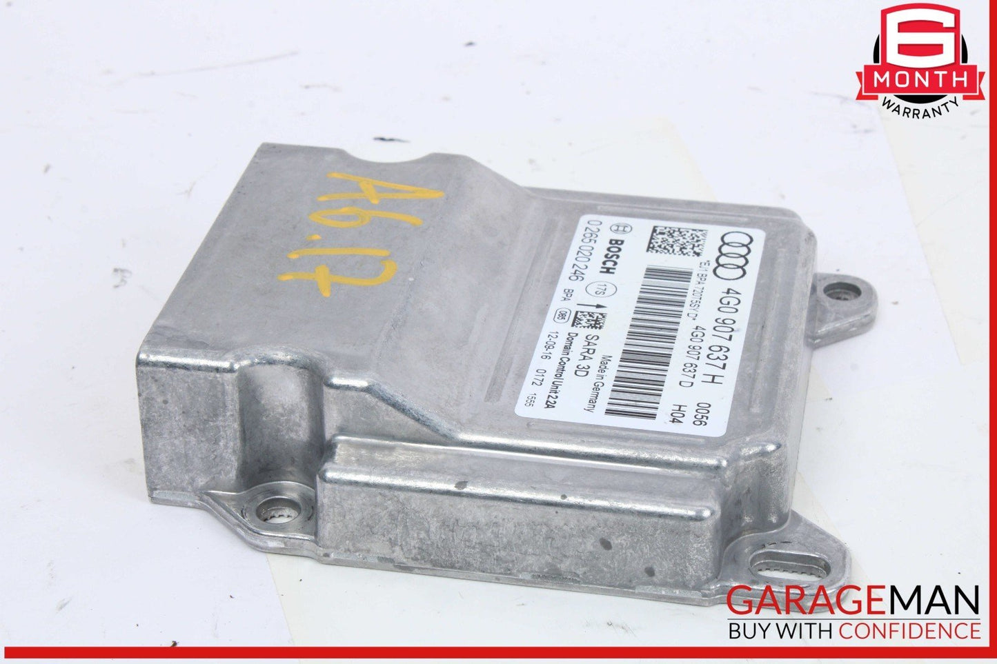 12-18 Audi A6 A7 Yaw Rate Accelerator Stability Speed Control Sensor OEM