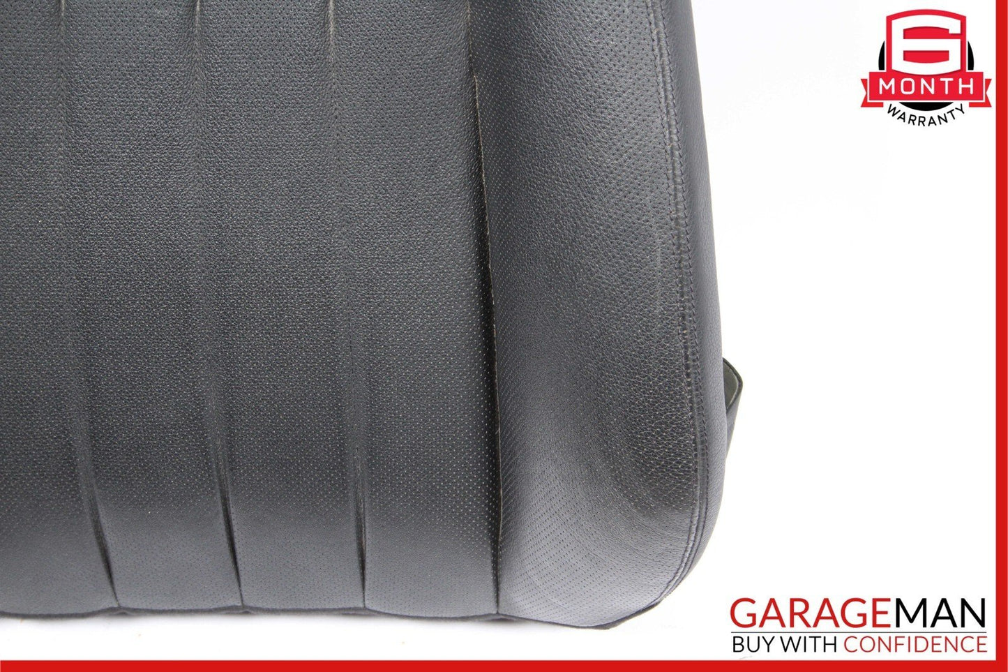 10-16 Mercedes W212 E350 E400 Front Left Top Upper Seat Cushion Cover Black OEM