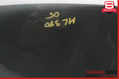 98-05 Mercedes W163 ML350 ML320 ML500 Rear Left Fixed Privacy Window Glass OEM