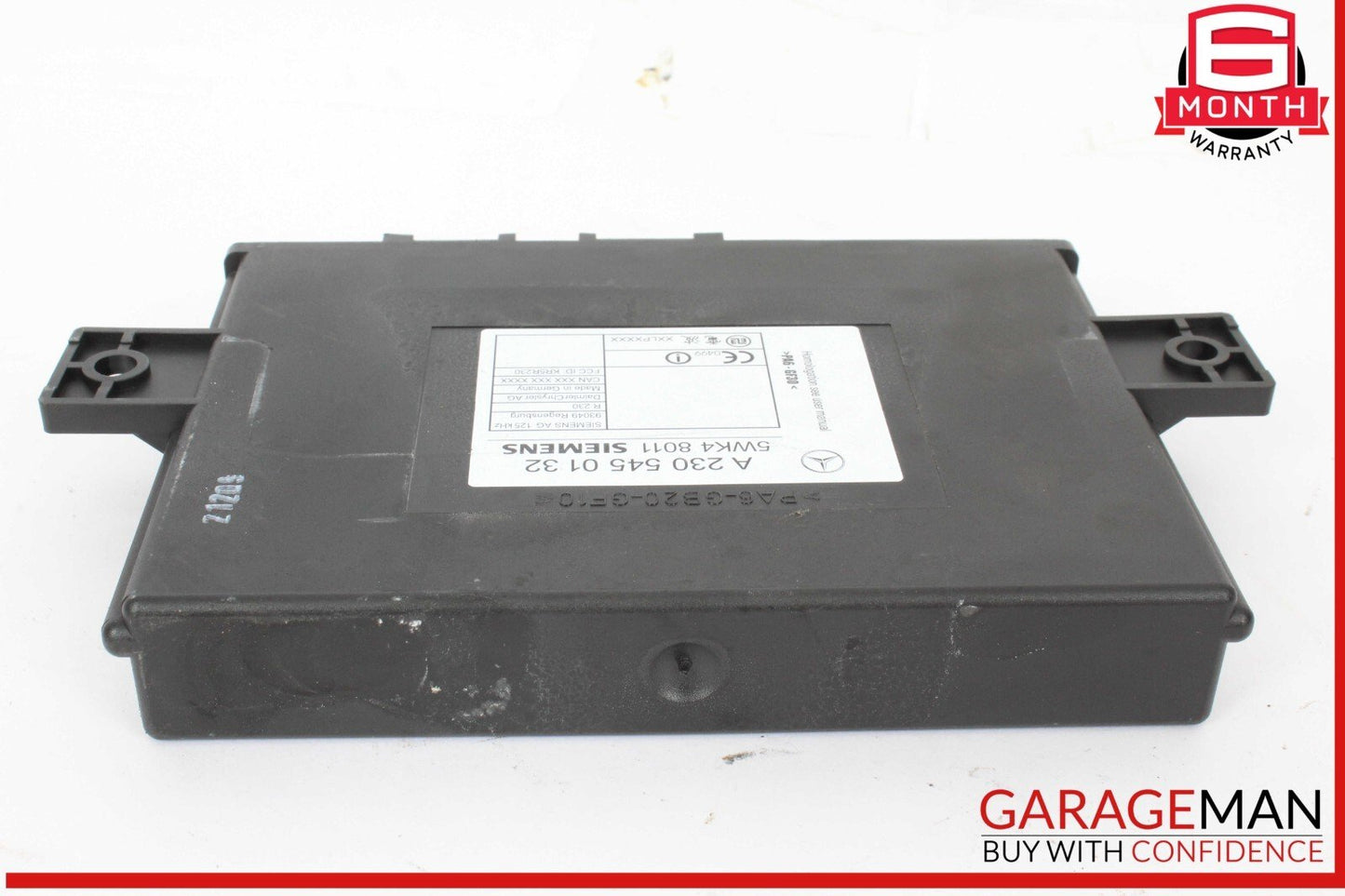 00-03 Mercedes R230 SL500 CL55 Keyless Go Entry Control Module 2305450132 OEM