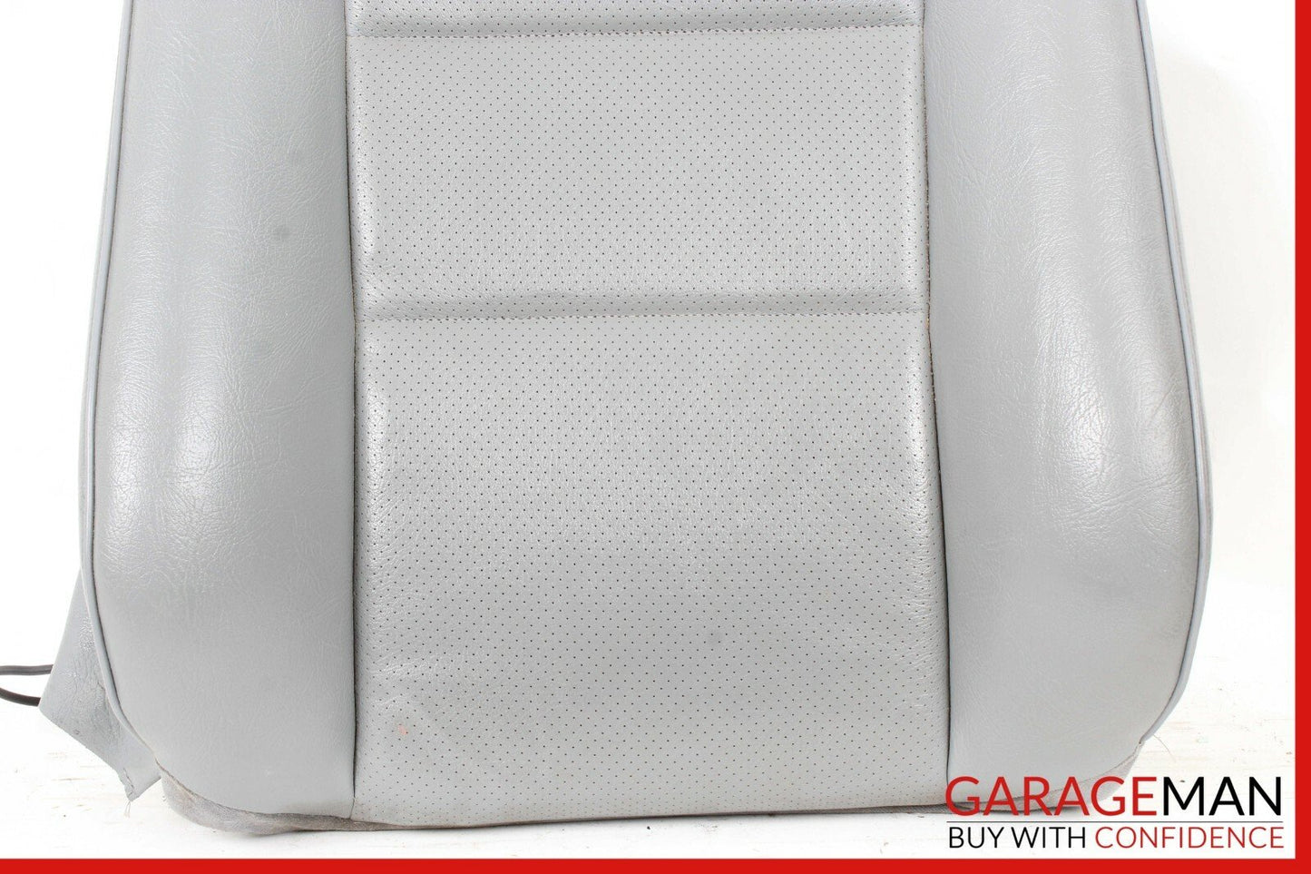 94-00 Mercedes W202 C280 Front Left Side Top Upper Seat Cushion Cover Gray OEM