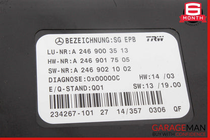 12-20 Mercedes W117 CLA250 SLK350 Hand Parking Brake Controller Module Unit OEM