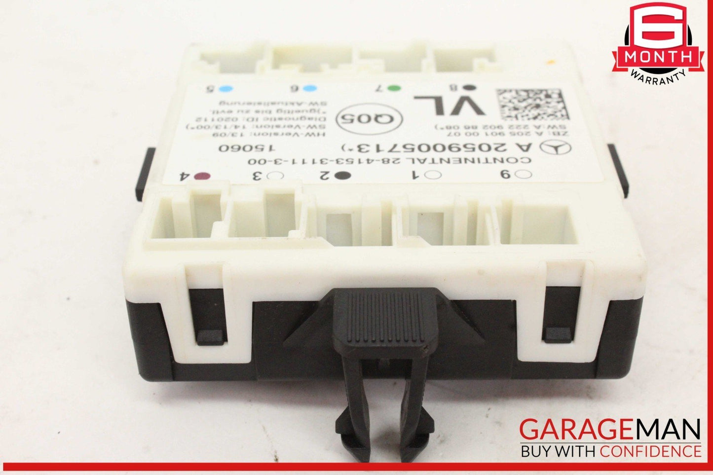 15-18 Mercedes W205 C300 Front Left Driver Side Door Control Module Unit OEM