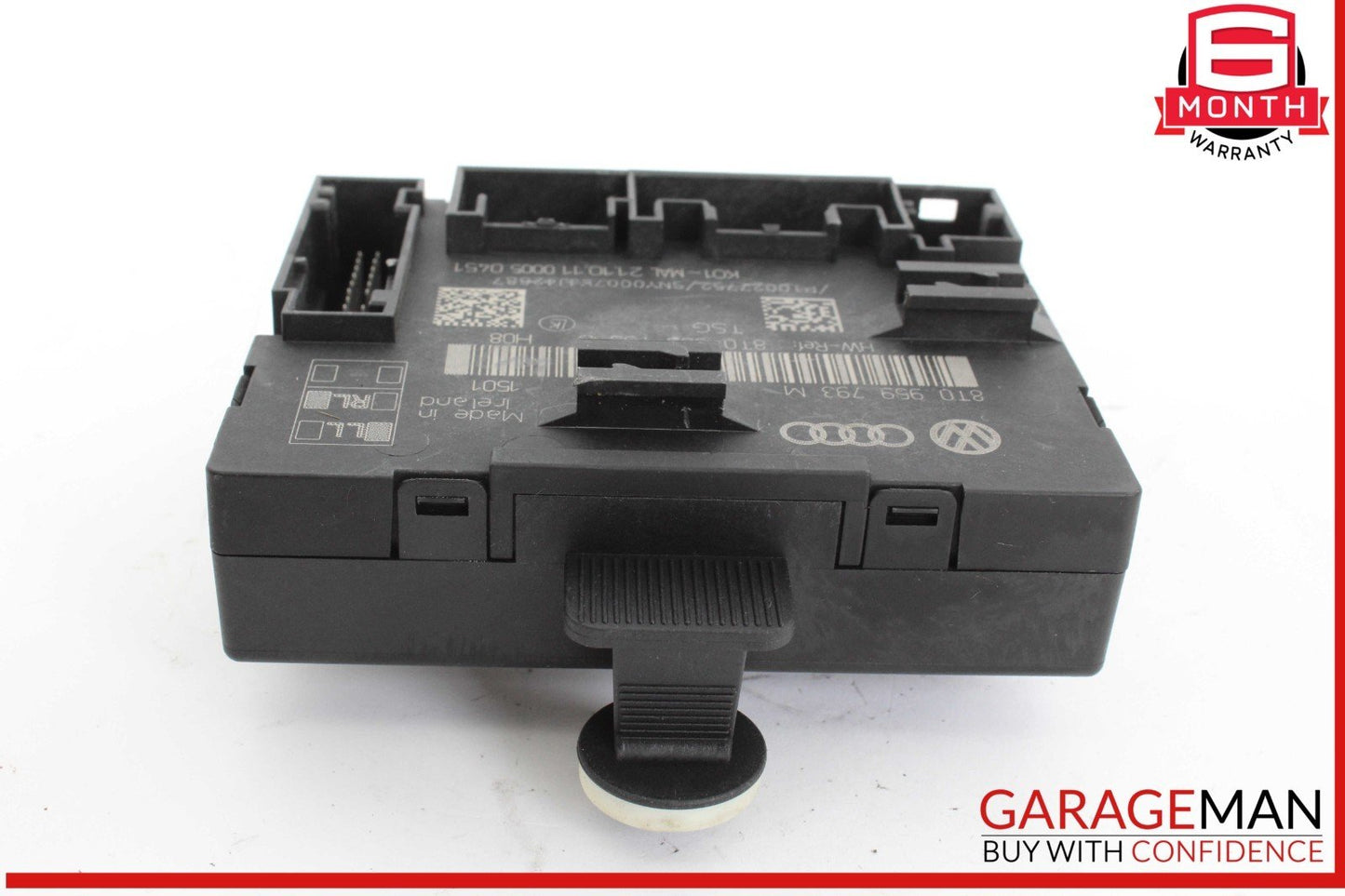 09-12 Audi S4 Front Left Driver Side Door Control Module Unit 8T0959793M OEM