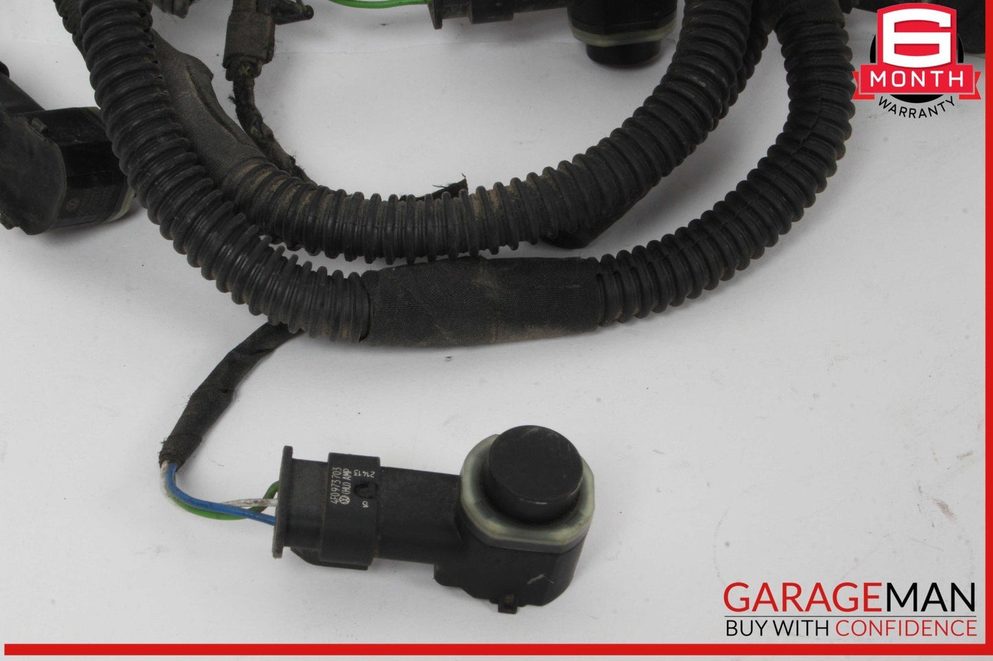 11-14 Porsche Cayenne 958 Bumper Harness Wires Wiring Park Parking Sensors Assy