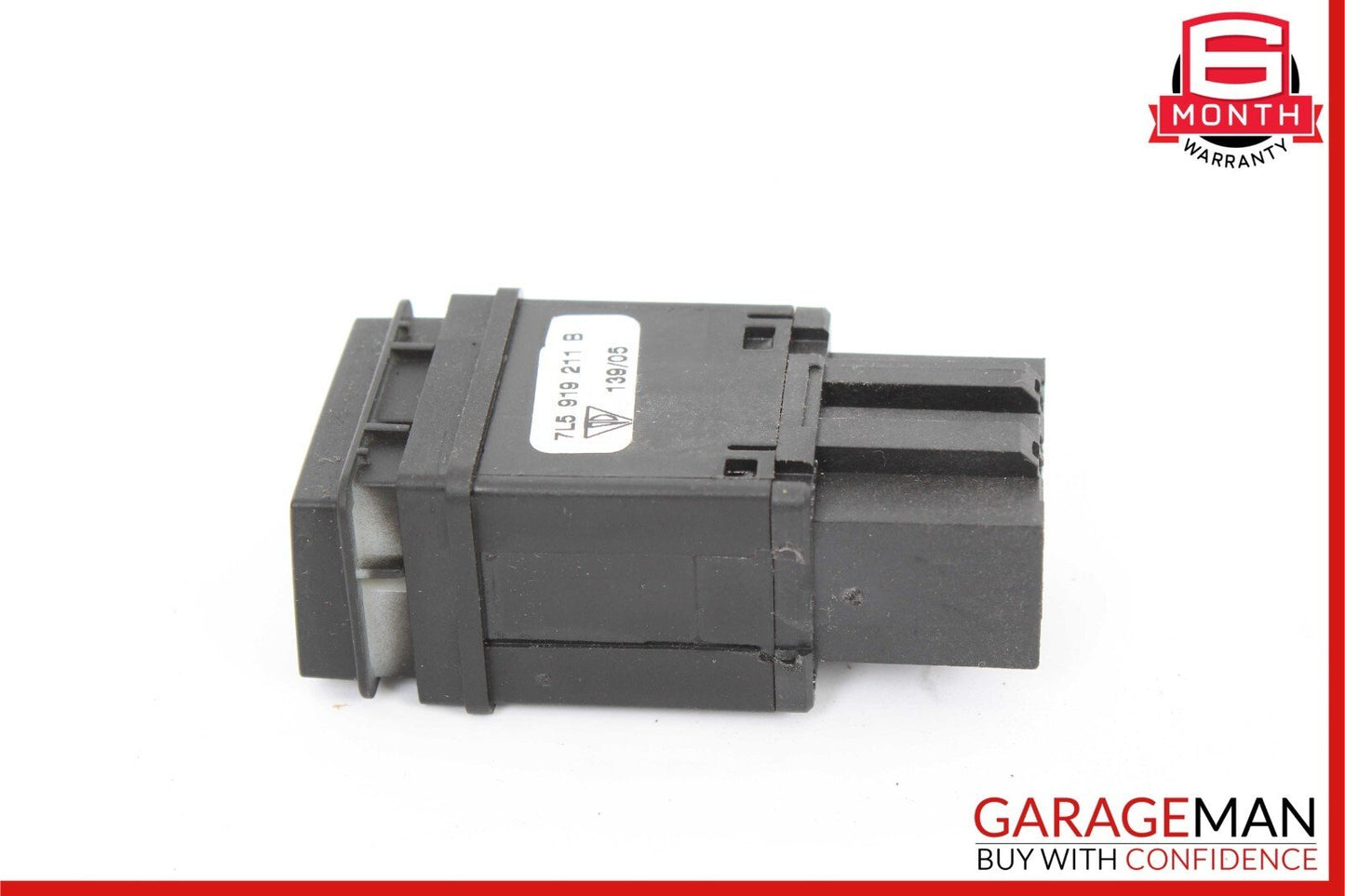 03-10 Porsche Cayenne Turbo Passenger SRS Bag Indicator Control Switch Button